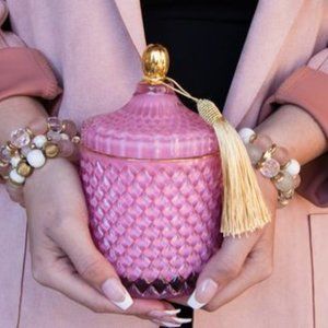 Heart and GEMS Signature Luxury Candle